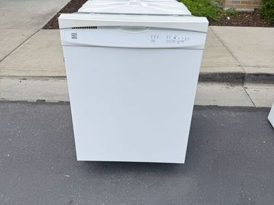 Kenmore White Built-in Dishwasher - Standard Size, Good Condition