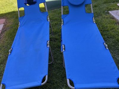 Adjustable Reclining Beach Chairs