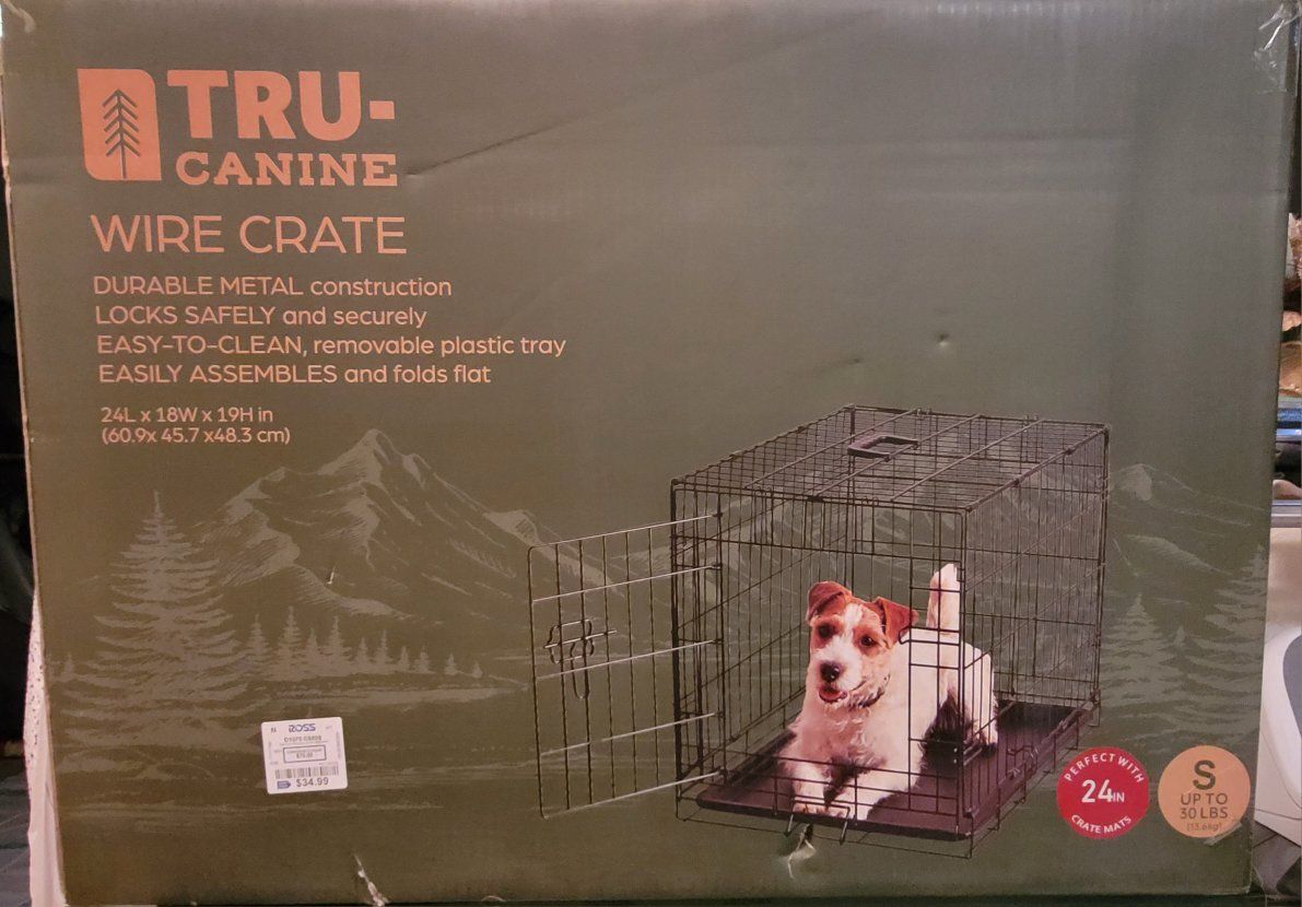 Tru-Canine Wire Crate. 