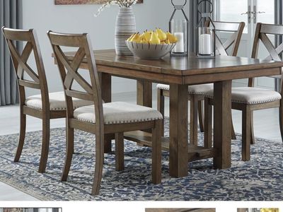 Ashley Morivale dining set in mesquite Nevada