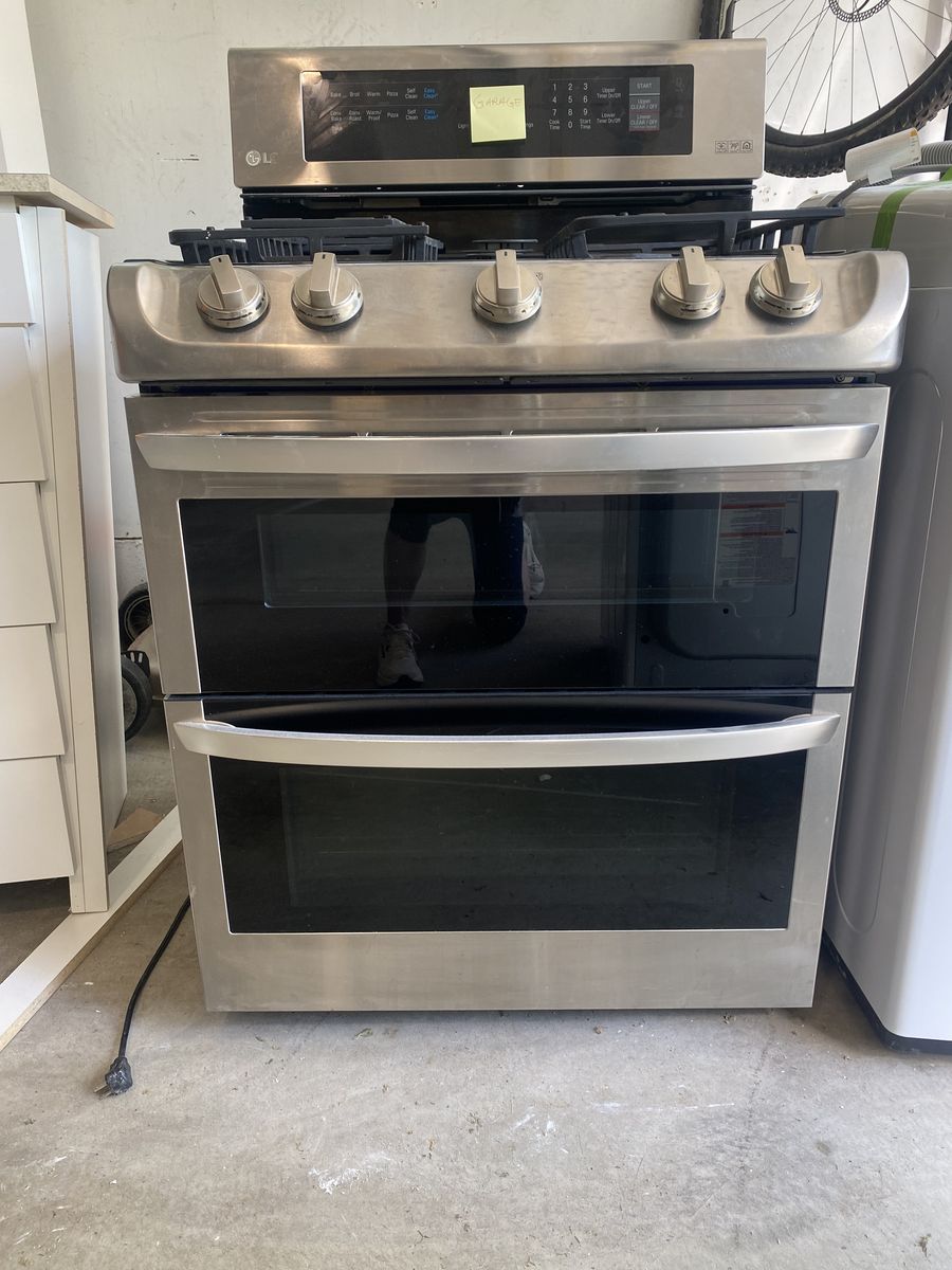 LG Gas Range & Double Oven