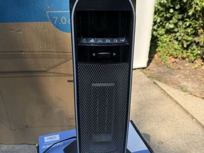 Bionaire Digital Electric Ceramic Tower Space Heater Black