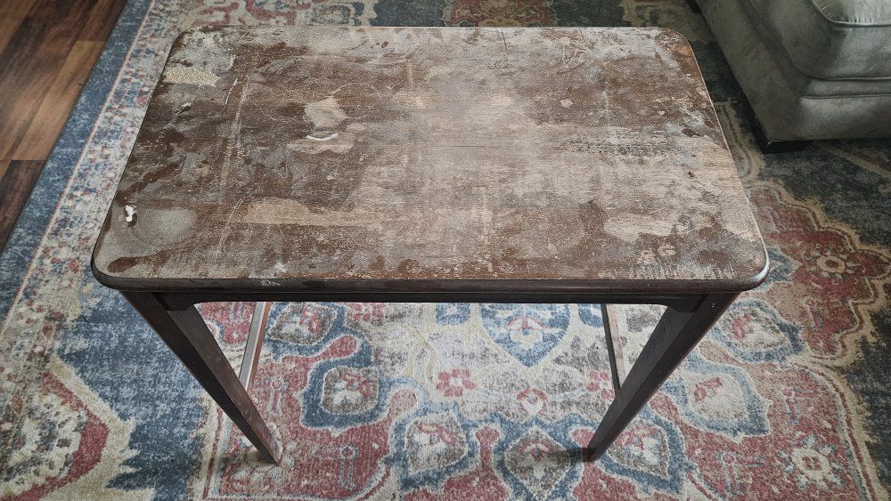 Wood Side Table