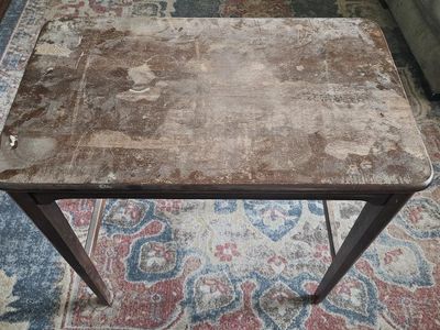 Wood Side Table