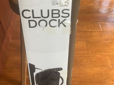 Clubs Dock Golf Bag Storage & Display System - New in Box