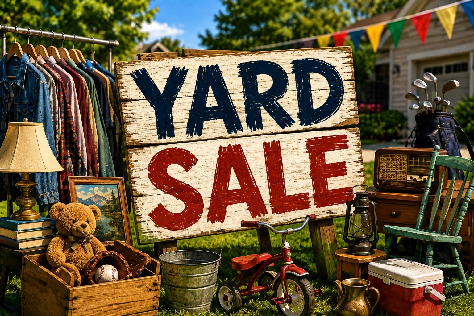 Big Yard Sale - Lots of good items! SAT 8/15 7:00am-12pm sharp