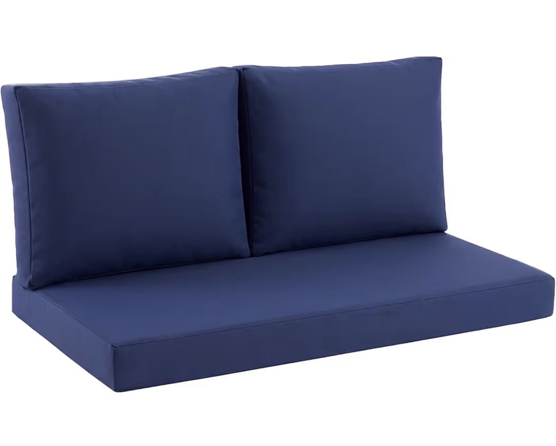 Patio swing/love seat cushion