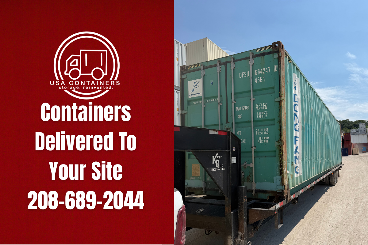 40' Used Container – Reliable Outdoor Storage – Best Deals