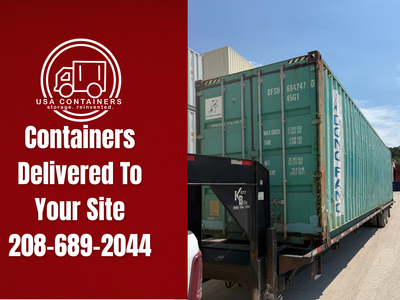 40' Used Container – Reliable Outdoor Storage – Best Deals