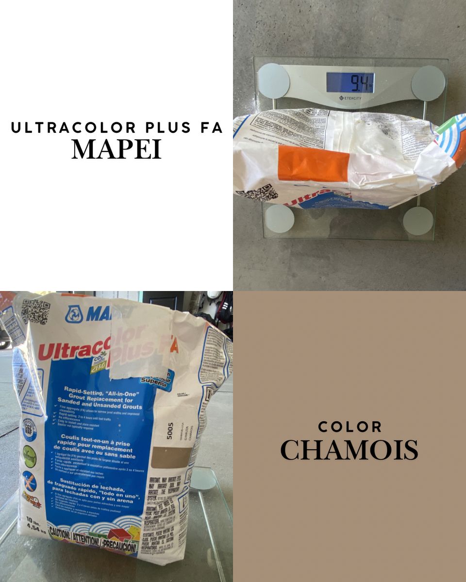 MAPEI Grout Ultracolor Plus FA CHAMOIS