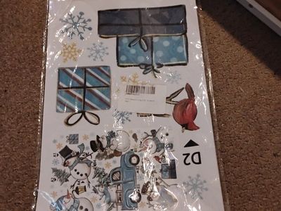 New YOVS Window Cling 329 (9 packs) - Festive Holiday Decorations