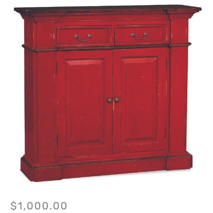 Distressed Mahogany Buffet