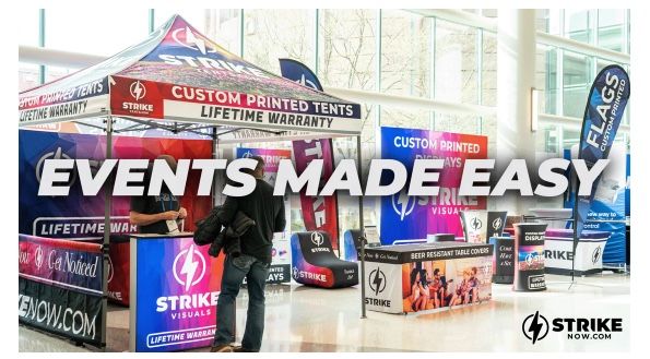 Pop Up Tents & Custom Trade Show Displays Events