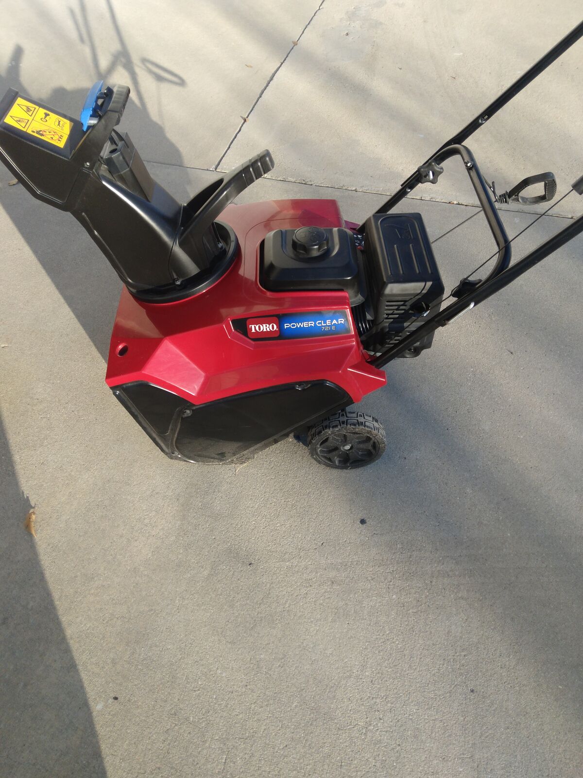 Toro 721 power curve.