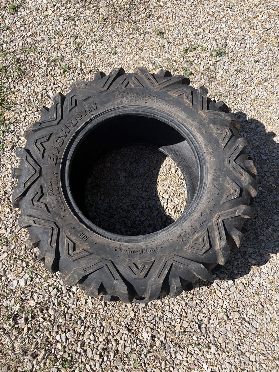 Utv tire Bighorn maxxis spare 29x11x14