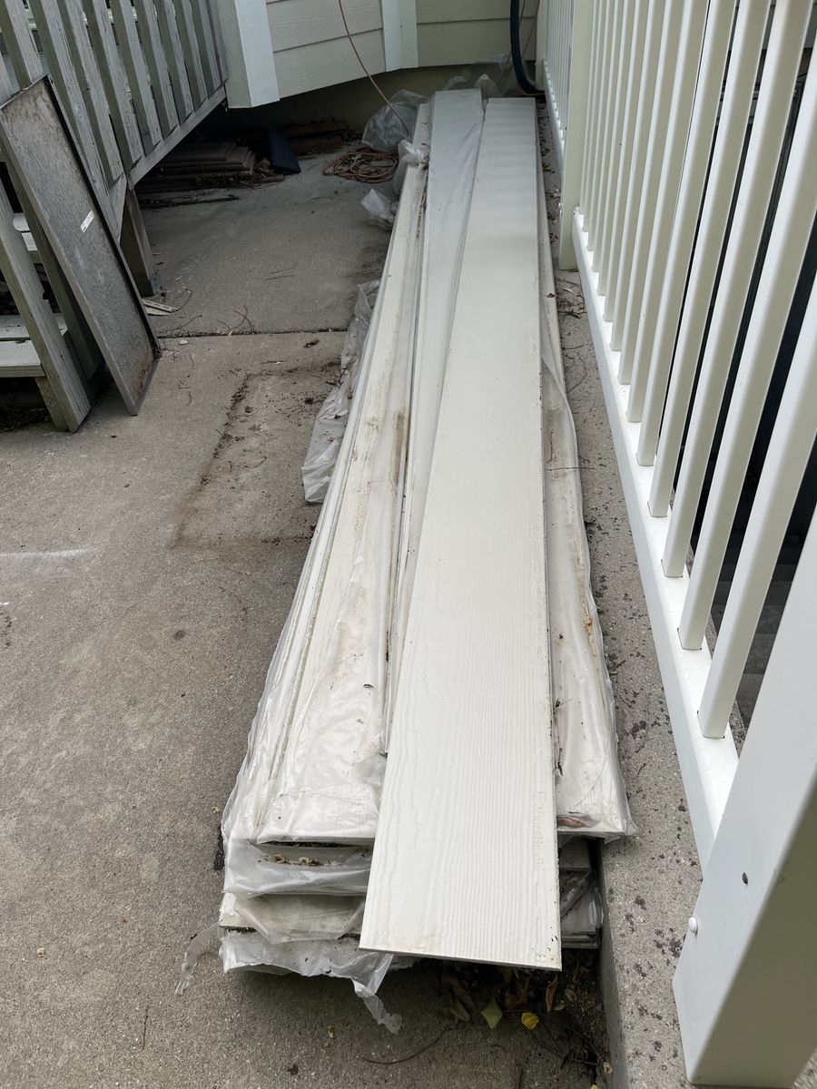 Gray Stone  siding strips