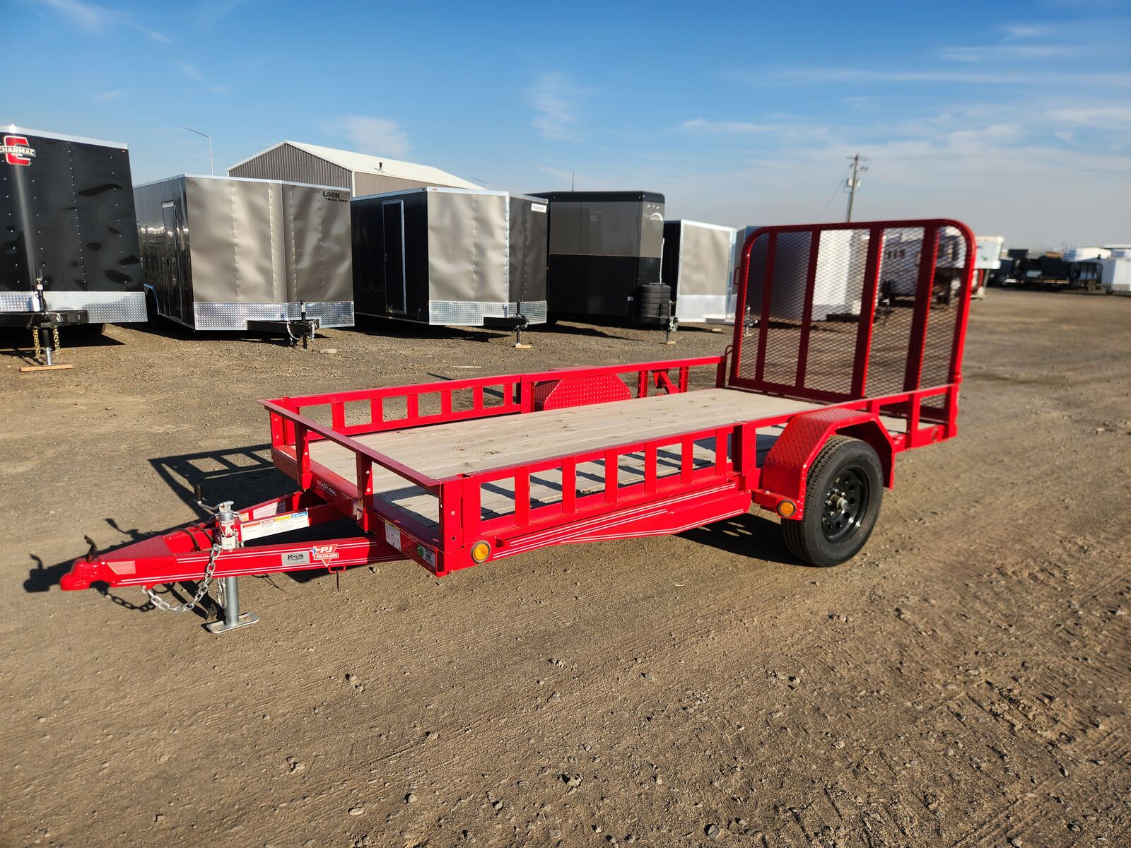 2022 PJ U2 6x12 Utility Trailer