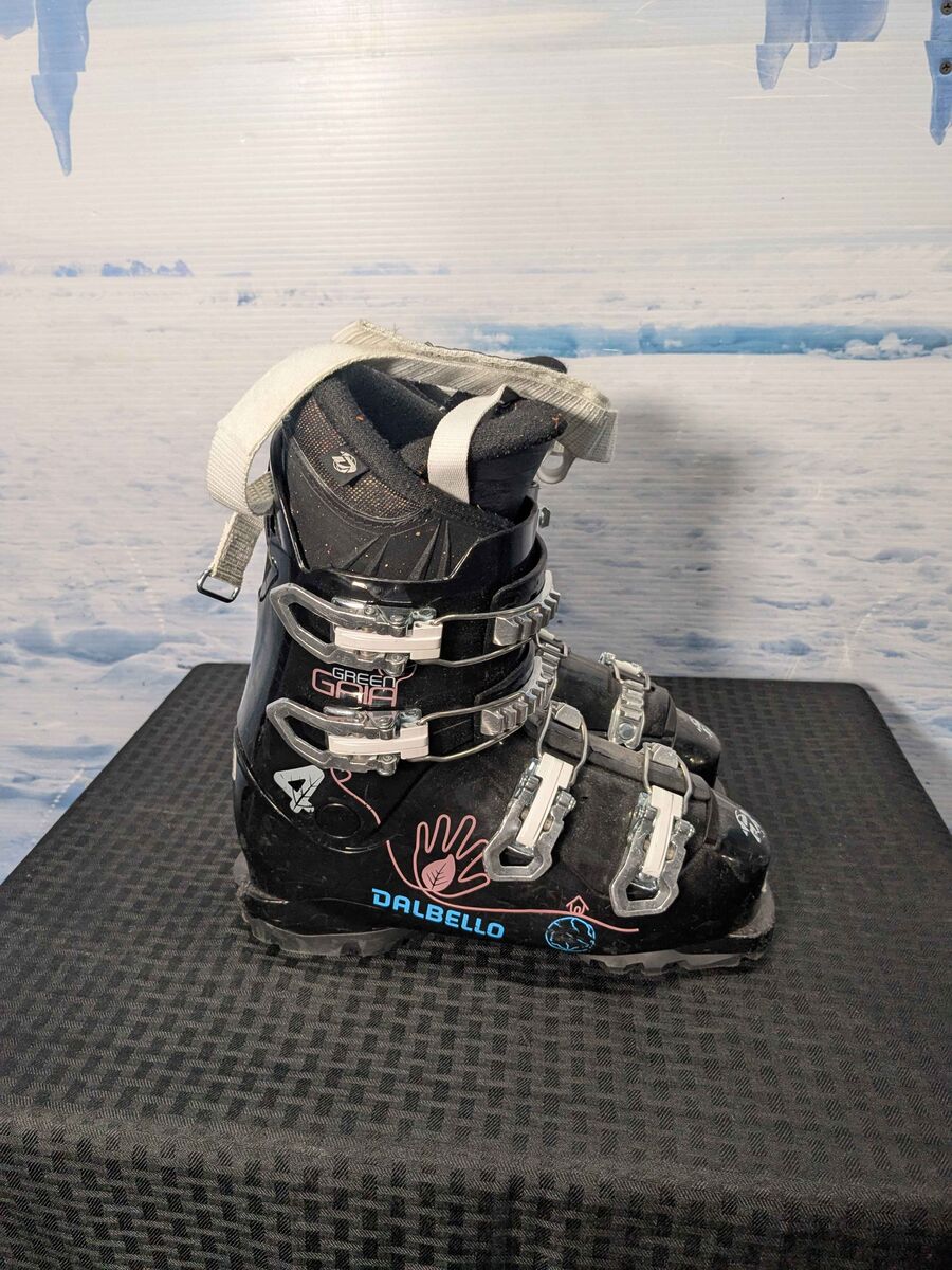 Like-New 2023 Dalbello GRIPWALK Gaia Green 4 Kids Ski Boot - 23.5MP