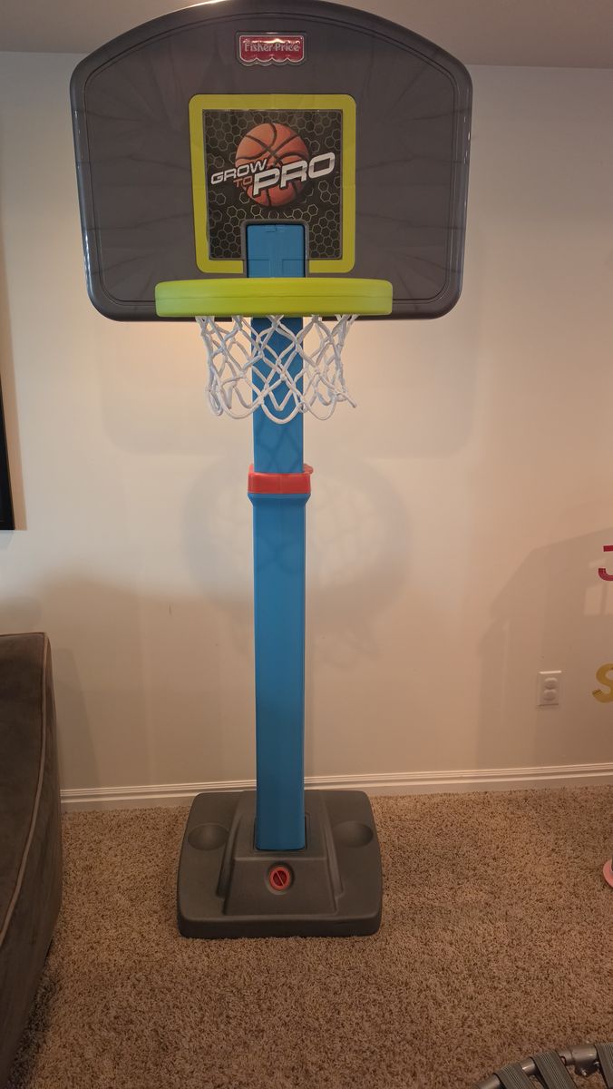 Fisher Price Adjustable Basketball Hoop