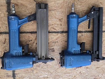 Puma Pneumatic Air Stapler / Nailer Guns (Set of 2)