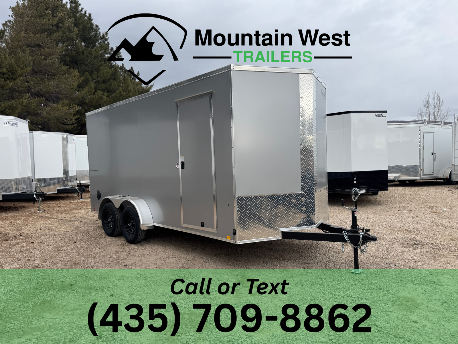 2026 Formula TRAVERSE 7X16 Enclosed Cargo Trailer