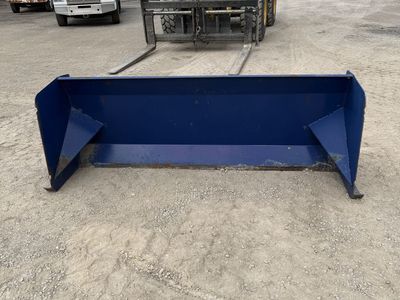 Skid steer snow box