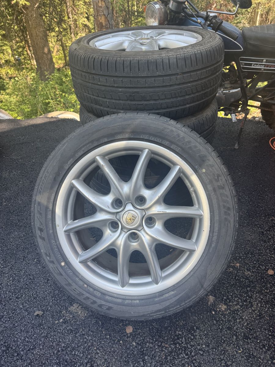 Porsche Cayenne 19" Alloy Wheels & Tires 275/45-R19 - Set of 4