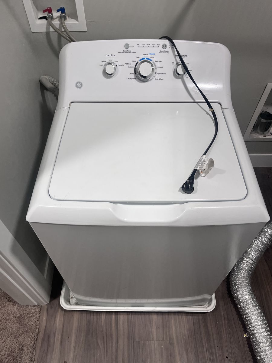 GE Washer And LG Electric Dryer