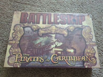 Disney Pirates of the Caribbean Battleship Theme Park Edition Board Game Sealed