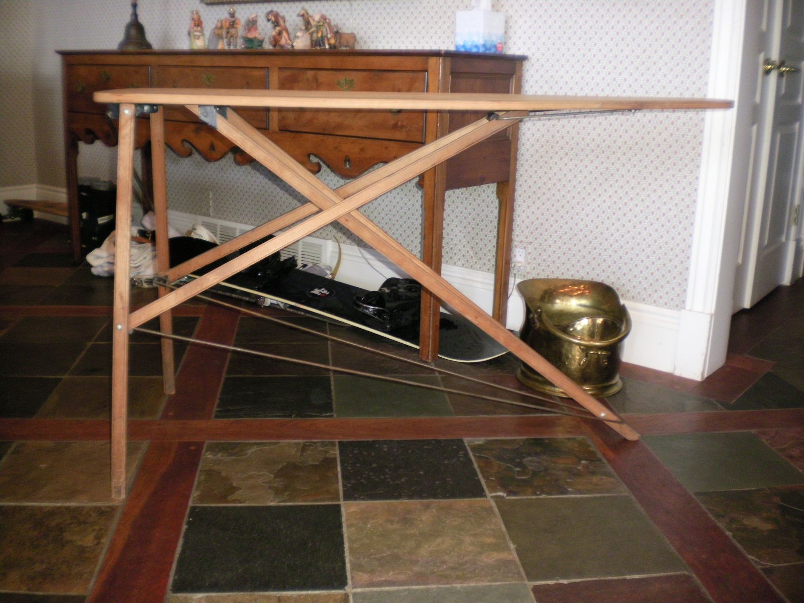 Vintage Wood Ironing Board