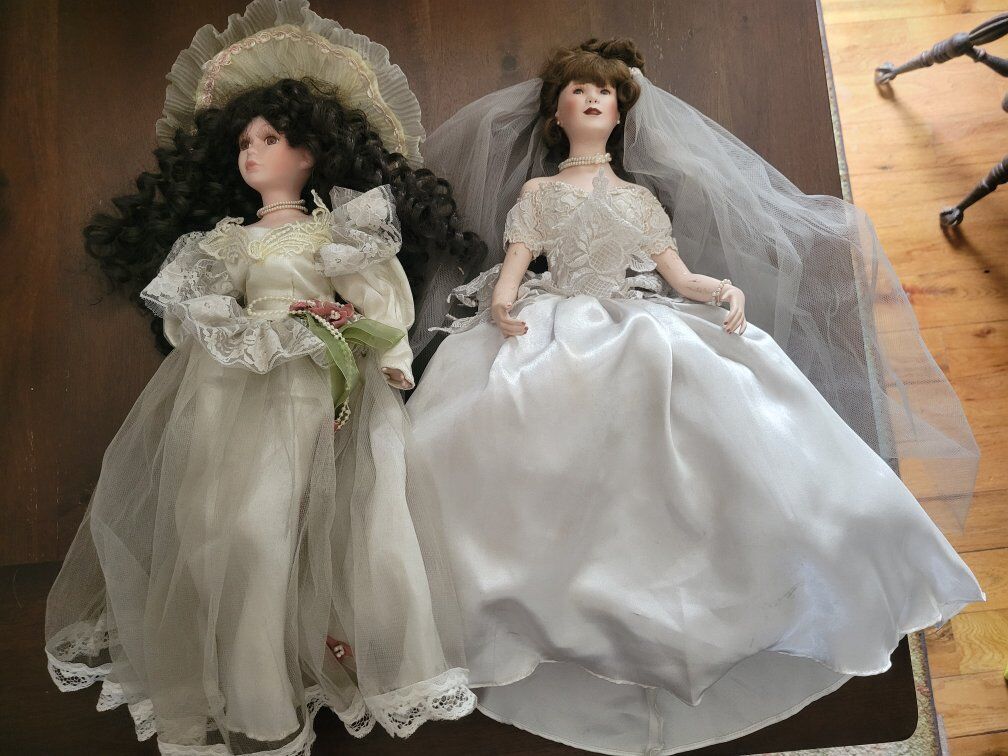 26 Vintage Porcelain Dolls