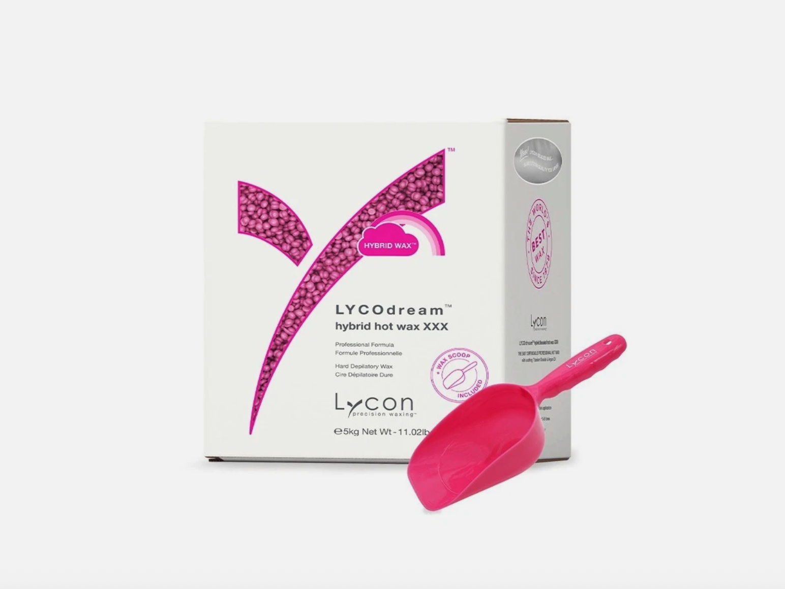 READ Lycon LYCOdream Hybrid Hot Wax 5kg Pink Beads Bag Ripped Missing ~4lbs
