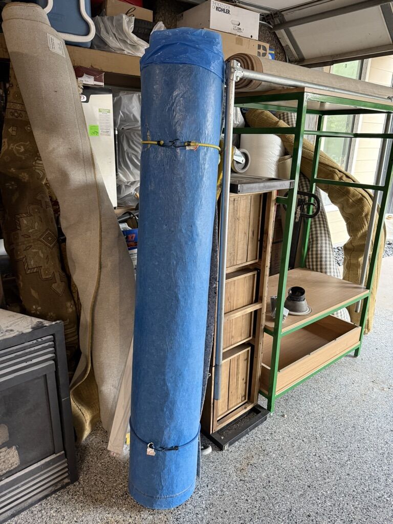 300 Sqft Floor Acoustical Underlayment W/ Vapor Barrier