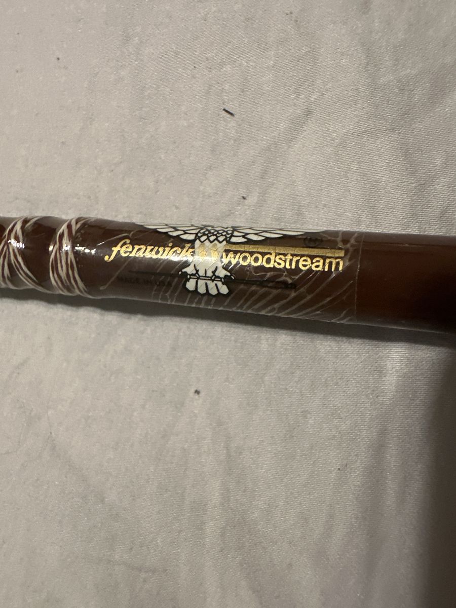 Fenwick Woodstream FF807 8' AFTMA Fly Line No. 7 Fishing Rod with Case