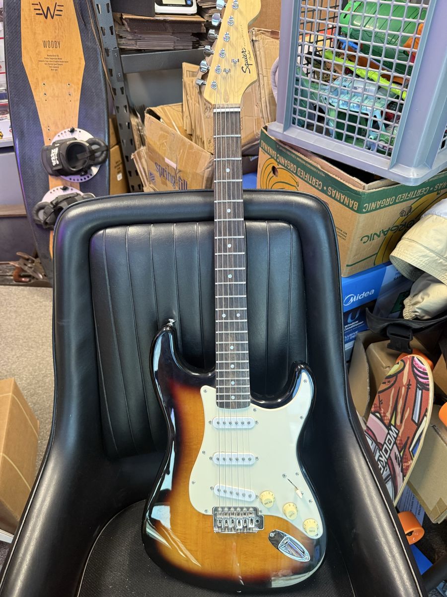 Fender Squier Bullet Strat Electric Guitar - Some Scuffs and Scratches