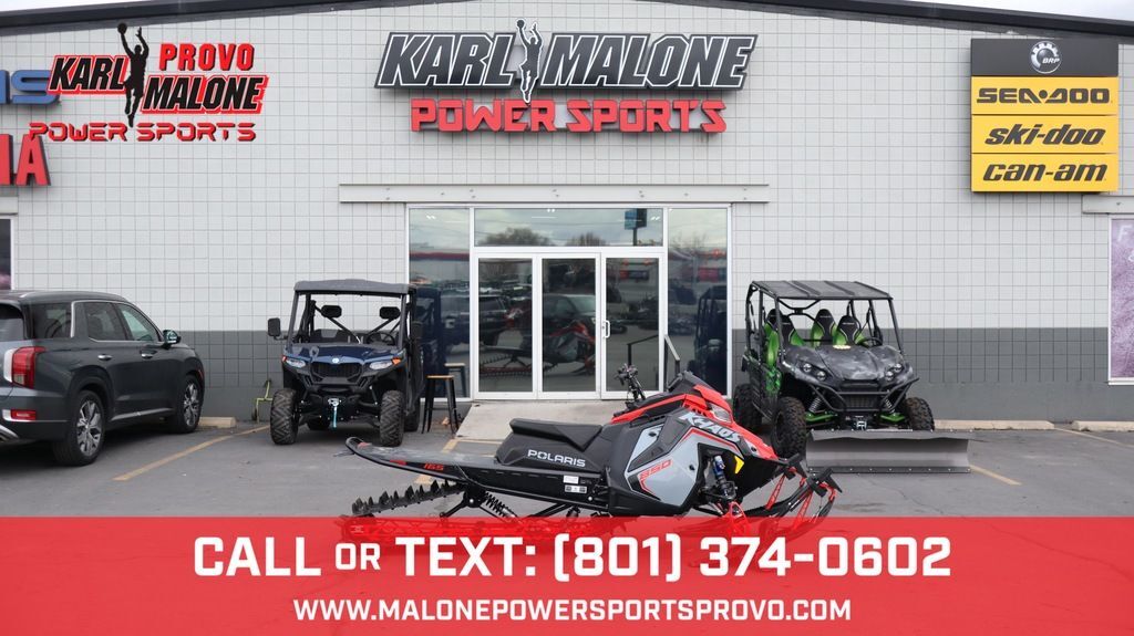 2025 Polaris® 850 RMK KHAOS 155 Storm Gray / Indy