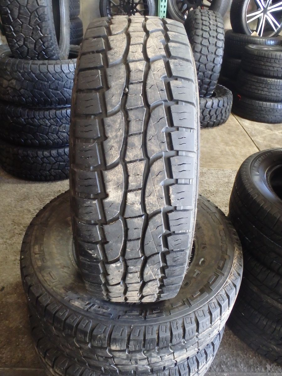 265/75R16 LINGLONG CROSSWIND A/T PAIR OF TWO USED TIRES