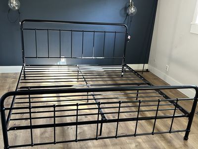 King bed frame
