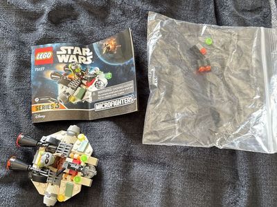 LEGO Star Wars 75127 Microfighters Series 3 The Ghost w/ Manual & Extra Pieces