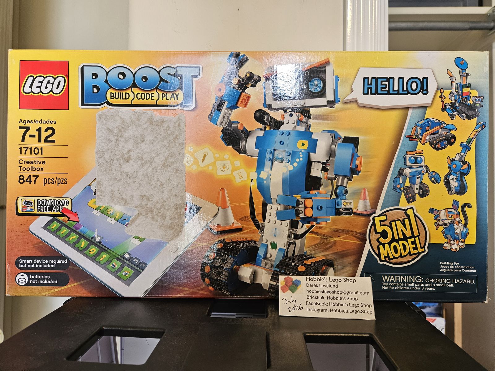 Lego Boost: Creative Toolbox (17101)
