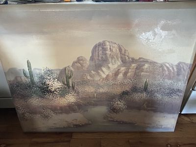 Desert painting