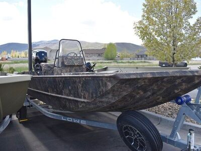 2024 Lowe Roughneck 1860 Center Console with 80HP Mercury Jet Engine