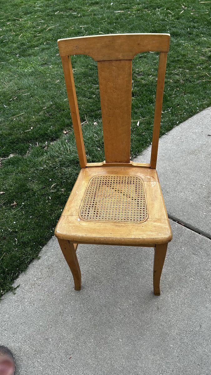 Vintage Wooden Side Chair