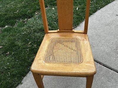Vintage Wooden Side Chair