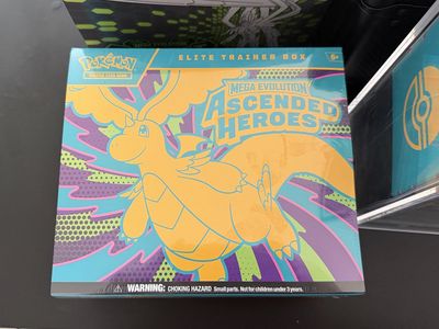 Pokemon Ascended Heroes Elite Trainer Box ETB