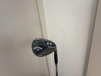 New Callaway Jaws Raw Black 58 Degree Wedge