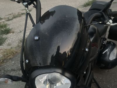Cafe Windshield and Brackets