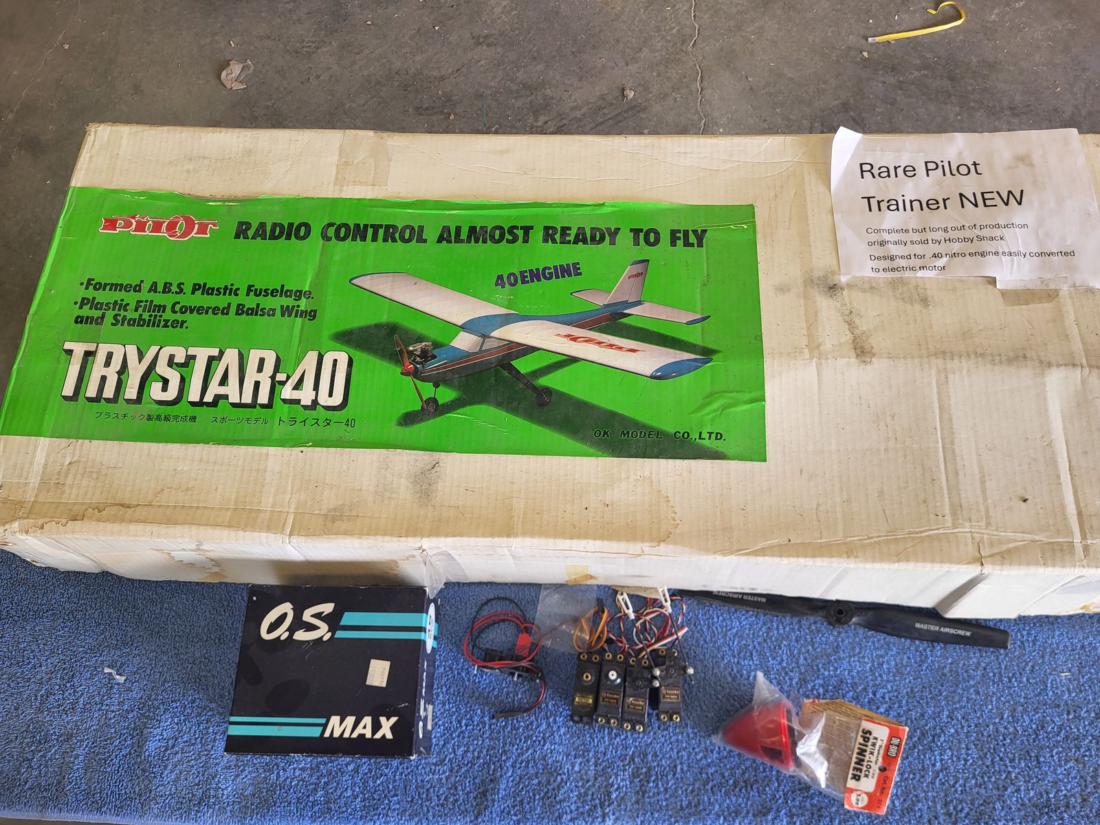 NIB Vintage ARF w Engine