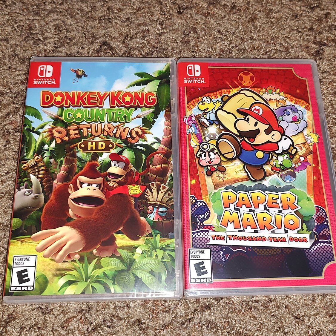 New Nintendo Switch Games (Donkey Kong/Paper Mario