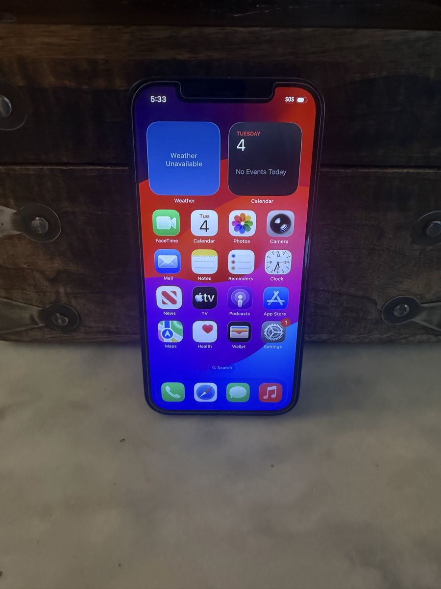 Apple iPhone 12- Black - 128 GB
